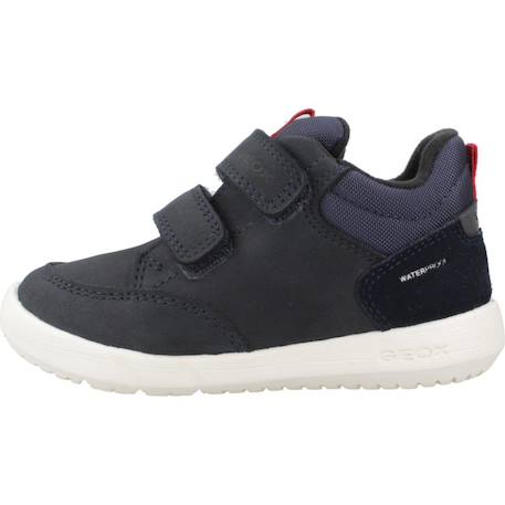 Basket garçon cuir bébé hyroo Bleu+Vert 2 - vertbaudet enfant 