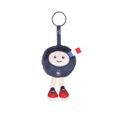 Jouet-Peluche Officielle porte-clés ballon fff - Fédération Française de Football 10CM