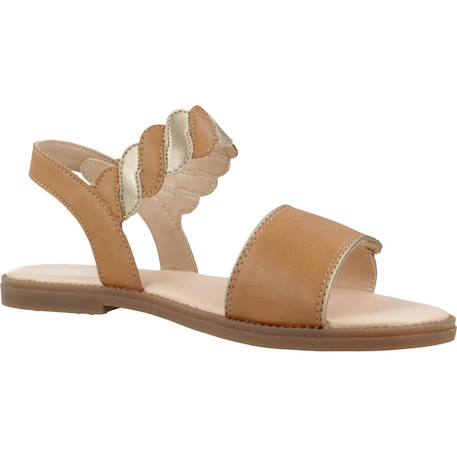 Sandales fille modèle j sandal karly girl Brun clair 5 - vertbaudet enfant 