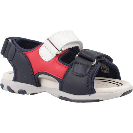 Sandales garçon en textile respirantes et légères Bleu c0735+Bleu c4002 5 - vertbaudet enfant 
