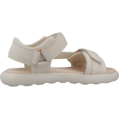 Sandales fille modèle j sandal puffypop gi Beige c1058+Rose c8014 1 - vertbaudet enfant 