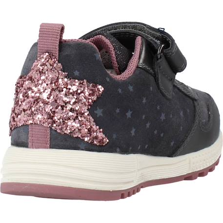 Basket fille cuir bébé alben Gris 3 - vertbaudet enfant 