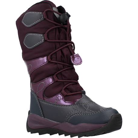 Botte fille synthétique bébé orizont Bordeaux 5 - vertbaudet enfant 