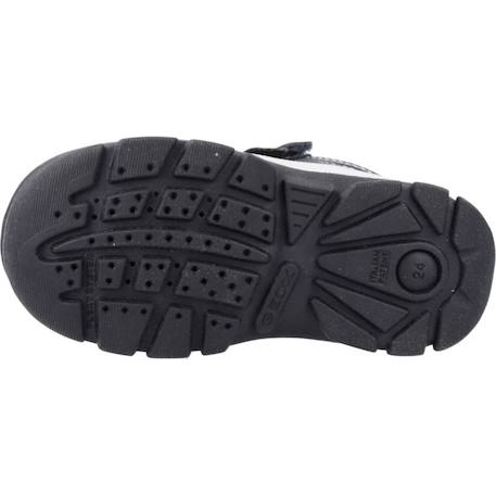 Botte garçon synthétique bébé flanfil Bleu+Noir 12 - vertbaudet enfant 