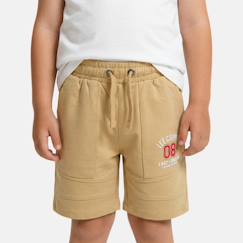 Bermuda enfant garçon avec logo et cordon  - vertbaudet enfant