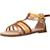 Sandales fille modèle j sandal karly girl Marron 4 - vertbaudet enfant 