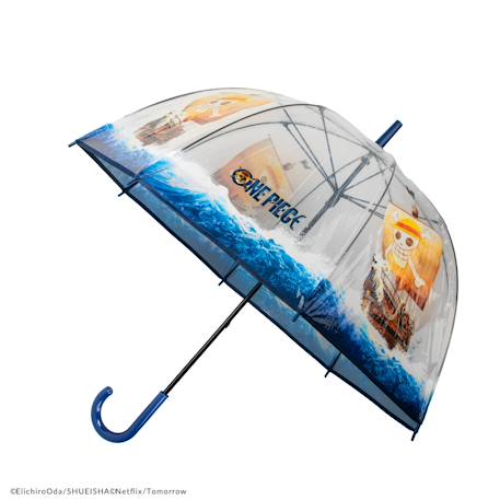 Parapluie transparent vogue merry - one piece Bleu 1 - vertbaudet enfant 