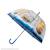 Parapluie transparent vogue merry - one piece Bleu 1 - vertbaudet enfant 