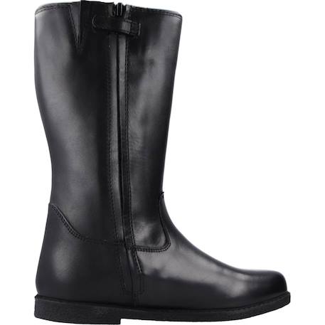 Botte fille cuir shawntel Noir 1 - vertbaudet enfant 