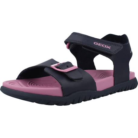 Sandales fille modèle j sandal fusbetto gi Bleu c4268 4 - vertbaudet enfant 