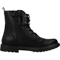 Chaussures-Botte fille synthétique eclair