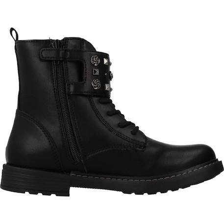 Botte fille synthétique eclair Noir 1 - vertbaudet enfant 
