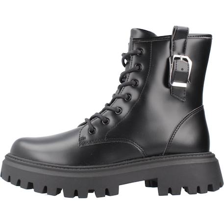 Bottines fille zippées j maquinnens Noir 2 - vertbaudet enfant 