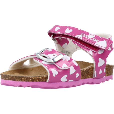 Sandales fille modèle b sandal chalki girl Rouge 4 - vertbaudet enfant 
