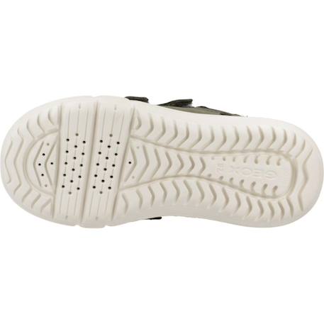 Basket garçon cuir bébé hyroo Bleu+Vert 12 - vertbaudet enfant 