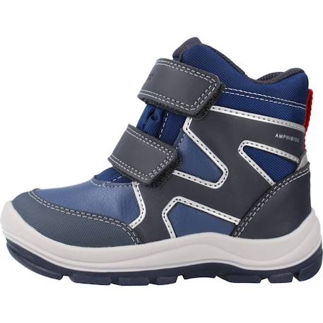 Botte garçon synthétique bébé flanfil Bleu+Gris 2 - vertbaudet enfant 