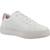 Baskets basses  à lacets Blanc+Blanc - Rose+Blanc fushia+Noir or clair 5 - vertbaudet enfant 