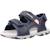 Sandales garçon en textile respirantes et légères Bleu c0735+Bleu c4002 10 - vertbaudet enfant 