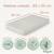 Babysom - matelas cododo bébé 50x83 cm - housse en viscose de bamboo - sans traitement chimique - déhoussable - certifié oekotex Blanc 5 - vertbaudet enfant 