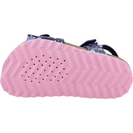 Sandales fille modèle b sandal chalki girl Bleu c0694+Bleu cf48t 6 - vertbaudet enfant 