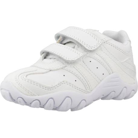 Basket garçon modèle crush m Blanc+Blanc c1000+Noir c9999 4 - vertbaudet enfant 