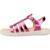 Sandales fille modèle j s. Soleima g.b - metal.lea Bronze c7018+Rose c8002 8 - vertbaudet enfant 