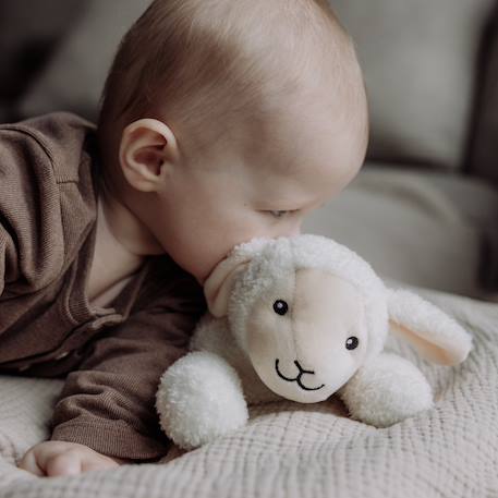 Peluche bruit blanc rosie Blanc 5 - vertbaudet enfant 