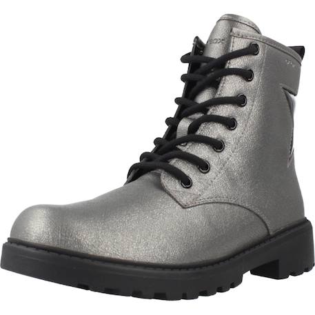 Bottes fille modèle j casey girl Gris 4 - vertbaudet enfant 