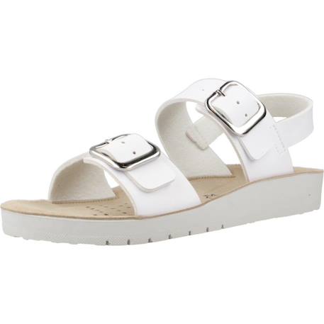 Sandales fille modèle j s.costarei g.d Blanc c1000 4 - vertbaudet enfant 