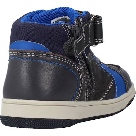 Bottes garçon modèle b new flick boy Bleu c9ak4+Noir c0048 3 - vertbaudet enfant 