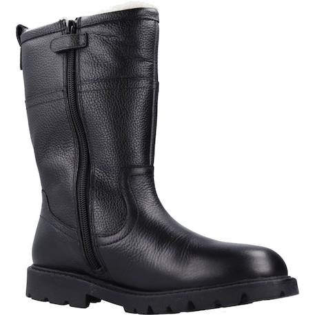 Botte fille cuir shaylax Noir 5 - vertbaudet enfant 