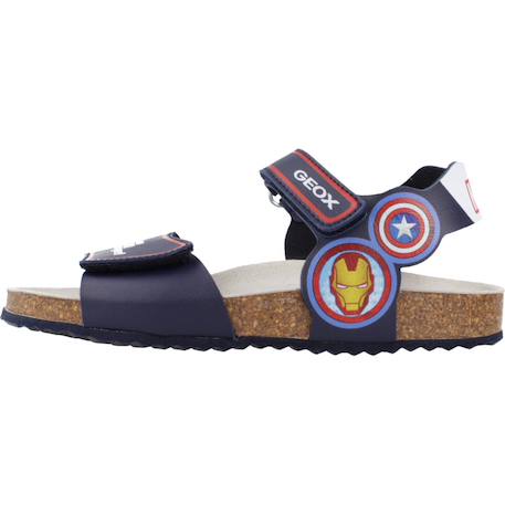 Sandales garçon modèle j ghita boy Bleu 2 - vertbaudet enfant 
