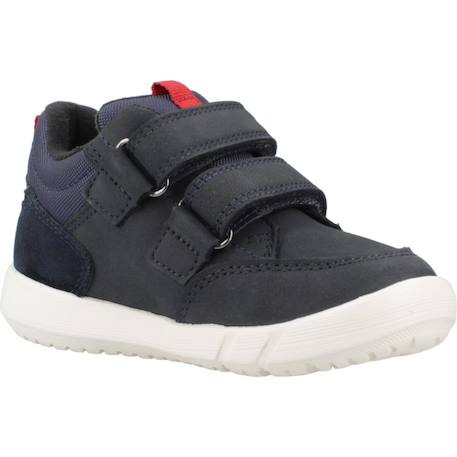 Basket garçon cuir bébé hyroo Bleu+Vert 5 - vertbaudet enfant 