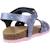 Sandales fille modèle b sandal chalki girl Bleu c0694+Bleu cf48t 9 - vertbaudet enfant 