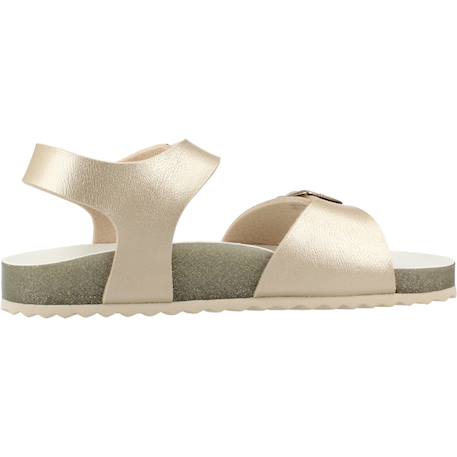 Sandales à brides Argent rose+D´or+Rose c0514 7 - vertbaudet enfant 