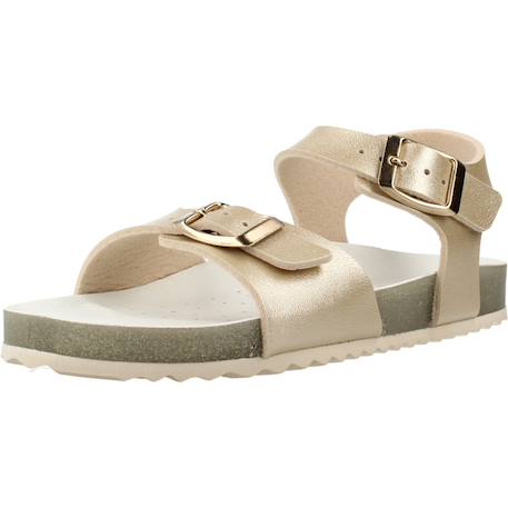 Sandales à brides Argent rose+D´or+Rose c0514 10 - vertbaudet enfant 