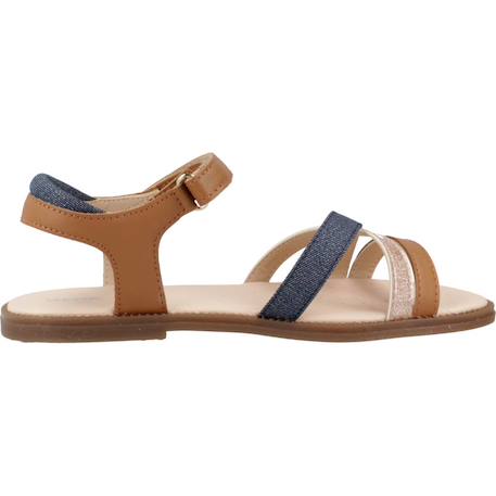 Sandale fille synthétique sandal karly Marron 1 - vertbaudet enfant 