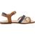 Sandale fille synthétique sandal karly Marron 1 - vertbaudet enfant 