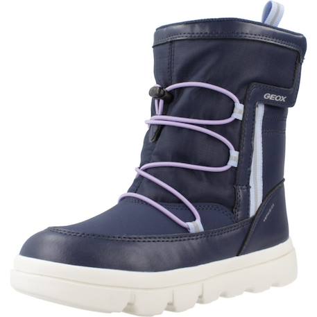 Botte fille synthétique willaboom Bleu+Bordeaux 4 - vertbaudet enfant 
