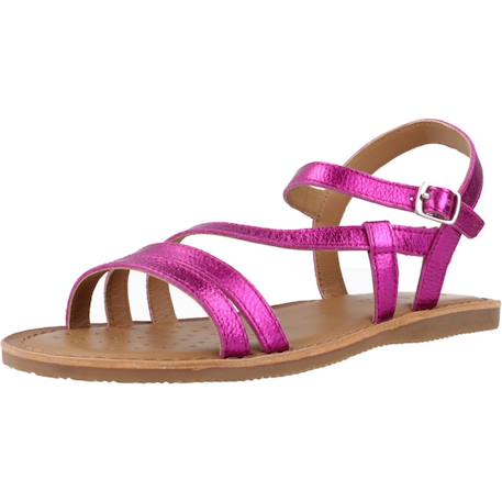 Sandales fille modèle j sandal eolie girl D´or+Rose 10 - vertbaudet enfant 
