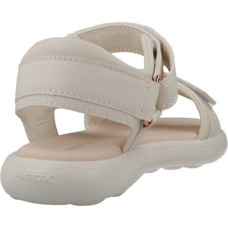 Sandales fille modèle j sandal puffypop gi Beige c1058+Rose c8014 3 - vertbaudet enfant 