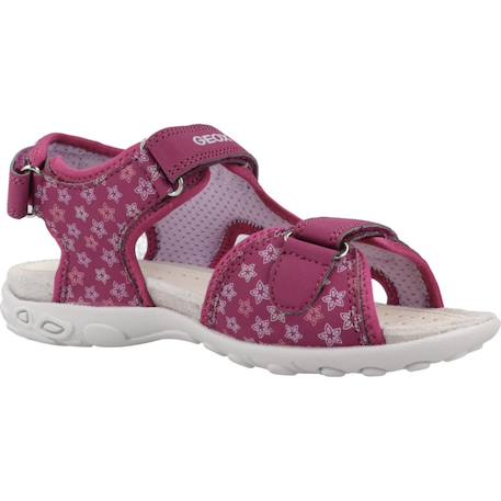 Sandales fille modèle j sandal whinberry g Bordeaux cp88r 5 - vertbaudet enfant 