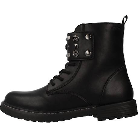 Botte fille synthétique eclair Noir 2 - vertbaudet enfant 