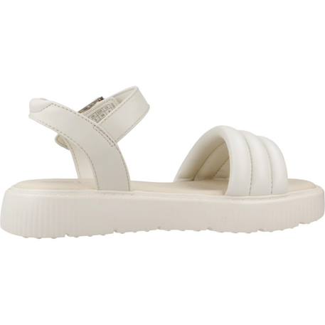 Sandales fille modèle j sandal kodette gir Blanc c1058+Noir c9999 1 - vertbaudet enfant 