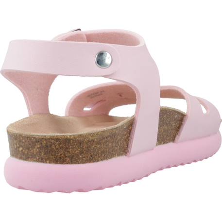 Sandales fille modèle j sandal bubblebow g Bleu c4016+Rose c8010 9 - vertbaudet enfant 
