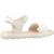 Sandales fille modèle j sandal puffypop Blanc+Blanc c0653+Rose 7 - vertbaudet enfant 