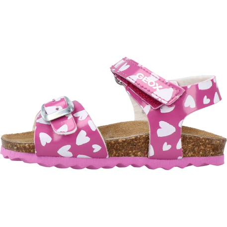 Sandales fille modèle b sandal chalki girl Rouge 2 - vertbaudet enfant 