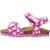 Sandales fille modèle b sandal chalki girl Rouge 2 - vertbaudet enfant 