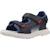Sandales garçon modèle j sandal airadyum bo Bleu cf44m+Vert c0914 4 - vertbaudet enfant 
