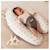 Coussin d'allaitement et de grossesse 3en1 multirelax Gris chiné lapins+Lapins 10 - vertbaudet enfant 
